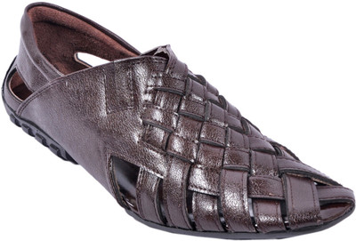 64% OFF on Wave Walk Leather Sandals