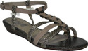66% OFF on TSF Grey Sandal Flats 66% OFF on TSF Grey Sandal Flats