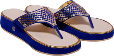 65% OFF on Comfort Blue Flats