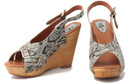 83% OFF on Claude Lorrain Wedges Leather Wedges
