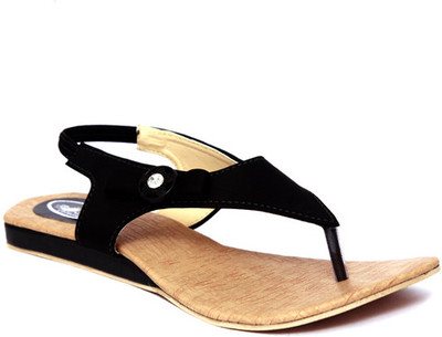 48% OFF on Roha Collections REAL0051300BW Flats