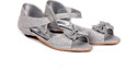 28% OFF on Do Bhai kd-snd-1051-Silver Girls Flats