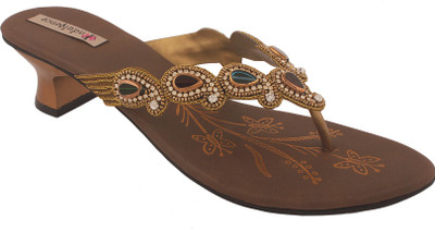 55% OFF on Indulgence In Vogue Ethnic Heels