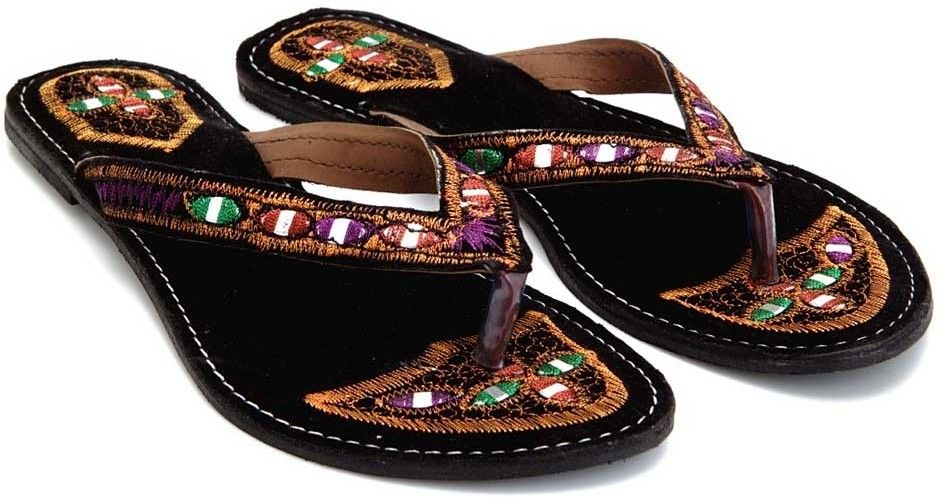 46% OFF on Ridhi Sidhi Embroidered Leather Flats 46% OFF on Ridhi Sidhi Embroidered Leather Flats