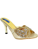 Blue Parrot 0253 Gold Heels