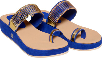 65% OFF on Comfort Blue Flats