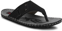 Get Glamr Black Casual Slip On Sandals