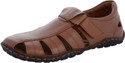 45% OFF on Auburn Leather Sandals