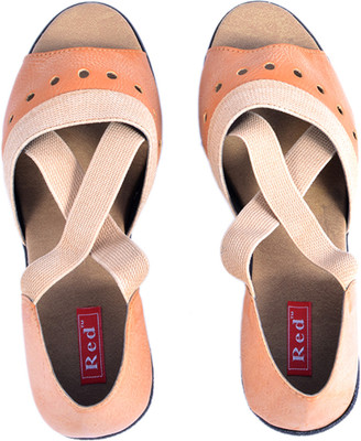 79% OFF on Red Bantus Flats