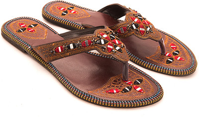 60% OFF on Myra Leather Flats