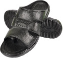 56% OFF on Nonch Le Comfortable Black Leather Sandals