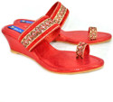 Blue Parrot D018 Red Wedges