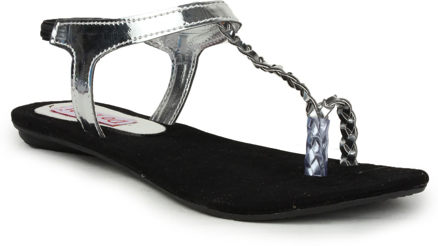 40% OFF on Do Bhai KM-50-Black Flats