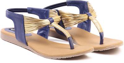 58% OFF on TEN Good Looking Blue Flats