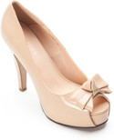 Heel & Buckle Pazzion High Peep Toes Leather Heels Heel & Buckle Pazzion High Peep Toes Leather Heels