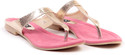 66% OFF on TEN Shimering Peach Flats 66% OFF on TEN Shimering Peach Flats