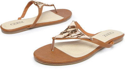 Ceriz Glam Chunk Flats