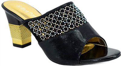 Blue Parrot 333P Black Heels