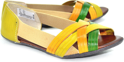 Shoedeal K271 Green Flats Shoedeal K271 Green Flats