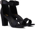 20Dresses Black Classic Diva Block Heels 20Dresses Black Classic Diva Block Heels