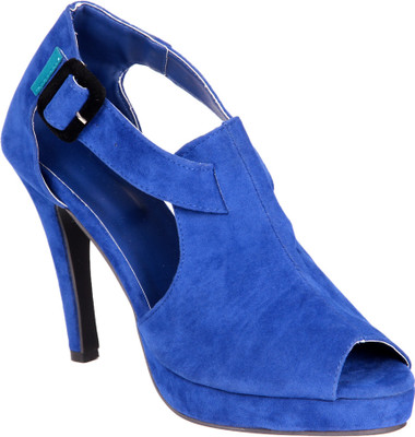 33% OFF on Soft & Sleek Sky Black Girls Heels