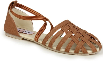 44% OFF on Stylistry PE310BRFLAT2587 Flats