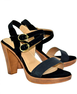 Blue Parrot 0929 Black Heels