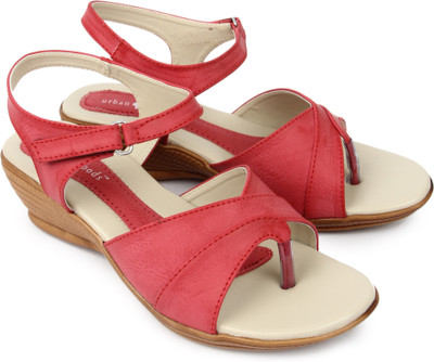 50% OFF on Urban Woods 661-5758-Red Wedges