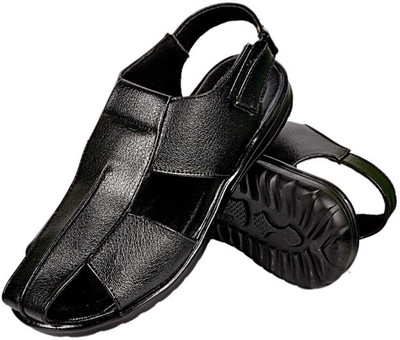 56% OFF on Nonch Le Stylish Black Leather Sandals 56% OFF on Nonch Le Stylish Black Leather Sandals