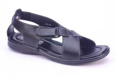 Titas Titas Mens Black Casual Sandals - 6 UK Flats Titas Titas Mens Black Casual Sandals - 6 UK Flats
