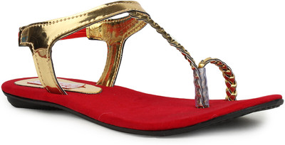 40% OFF on Do Bhai KM-50-Red Flats 40% OFF on Do Bhai KM-50-Red Flats