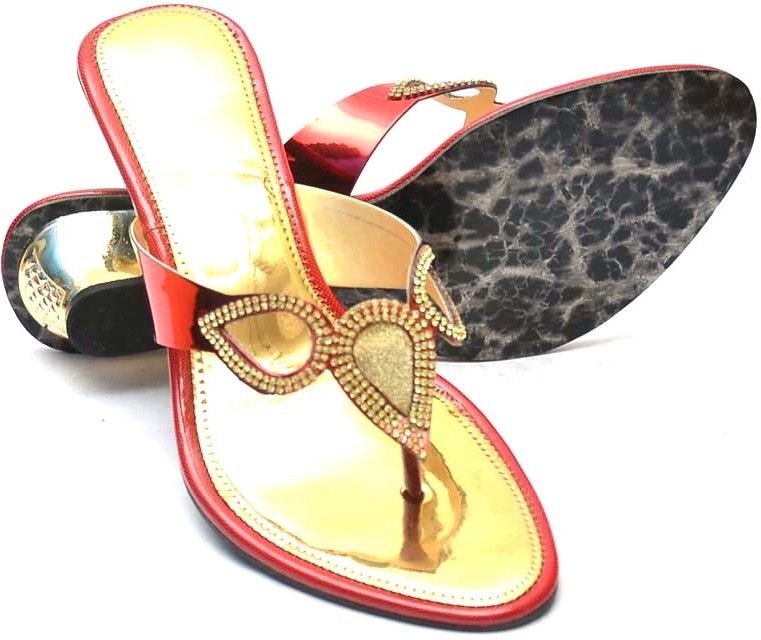 58% OFF on Vogueguys Red Stylish Sliper Heels