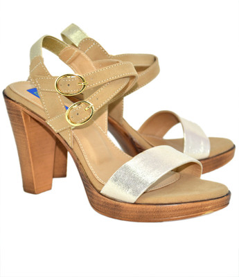Blue Parrot 0929 Gold Heels Blue Parrot 0929 Gold Heels