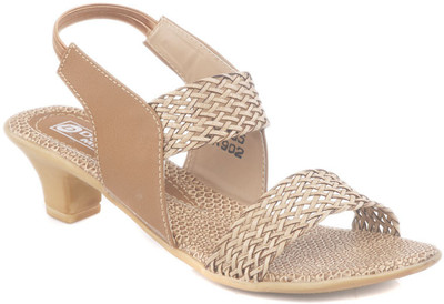 11% OFF on Dolphin Miles Low Heeled Sandal Heels