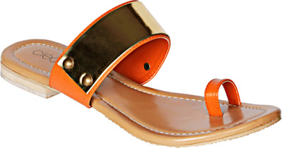 Khadim's Cleo Golden Glow Flats