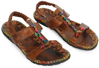 64% OFF on Artist Wood Mat Women's Designer Elastic Strap Flats