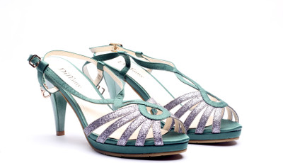 76% OFF on Bello Pede Glitter Heels