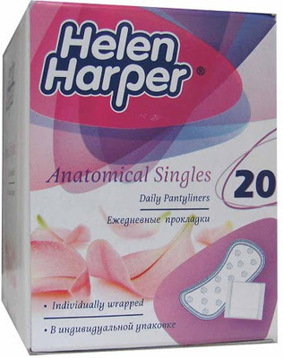 Helen Harper Anatomical Singles Daily Pantyliner Pack of 1