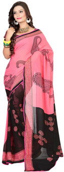 Jaanvi Printed Daily Wear Art Silk Sari