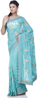 Chhabra 555 Printed Chiffon Sari Chhabra 555 Printed Chiffon Sari