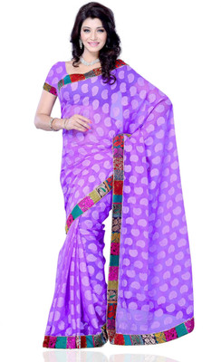 50% OFF on Diva Fashion Printed Daily Wear Jacquard Sari