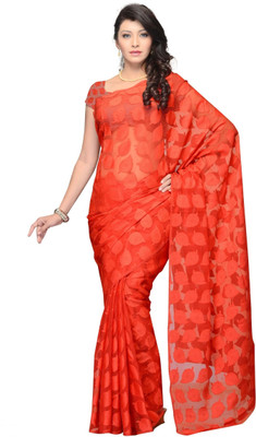 50% OFF on Diva Fashion Printed Daily Wear Jacquard Sari