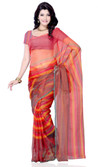 50% OFF on Diva Fashion Striped Daily Wear Art Silk Sari