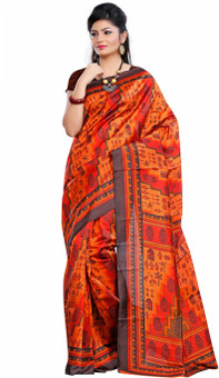 Riti Riwaz Printed Fashion Silk Sari