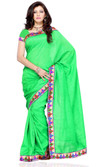 50% OFF on Diva Fashion Solid Daily Wear Art Silk Sari