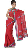 Chhabra 555 Printed Georgette Sari Chhabra 555 Printed Georgette Sari