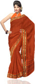 Unnati Silks Printed, Striped Cotton Sari Unnati Silks Printed, Striped Cotton Sari