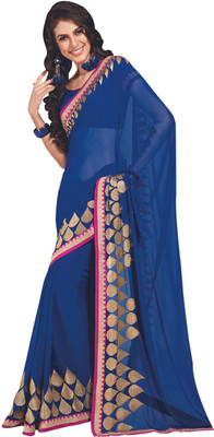 63% OFF on Taanshi Printed Rajshahi Georgette Sari 63% OFF on Taanshi Printed Rajshahi Georgette Sari