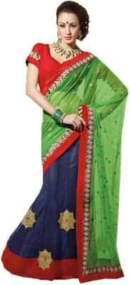 60% OFF on Cbazaar Floral Print Lehenga Saree Net Sari 60% OFF on Cbazaar Floral Print Lehenga Saree Net Sari