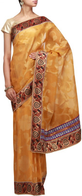 14% OFF on Kalki Printed Maheshwari Silk Sari 14% OFF on Kalki Printed Maheshwari Silk Sari